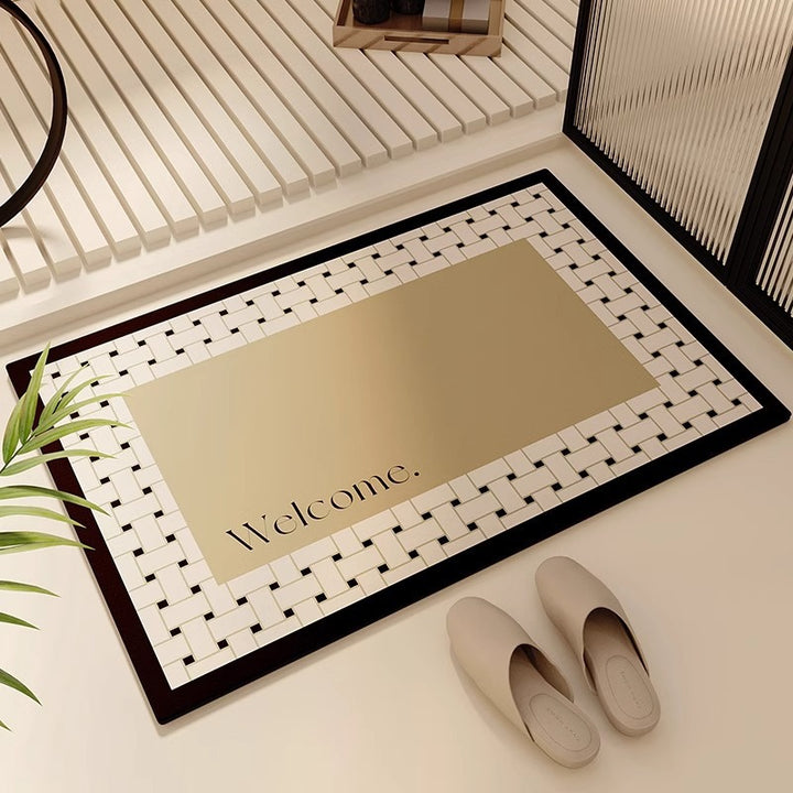 Geometric Pattern Floor Mat