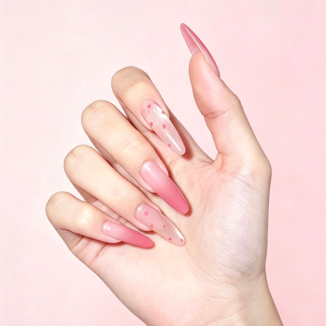 Artistic Long Stiletto Nail Enhancements Stornfield