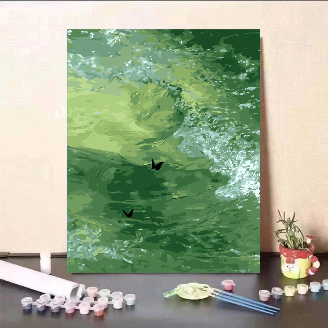 Floral Fantasy Paint by Numbers Wall Art Stornfield