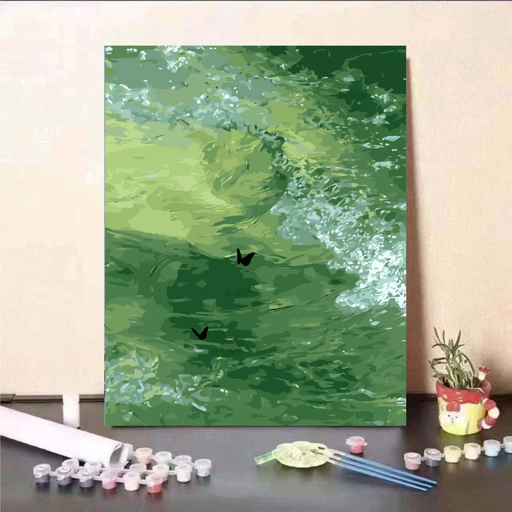Floral Fantasy Paint by Numbers Wall Art Stornfield