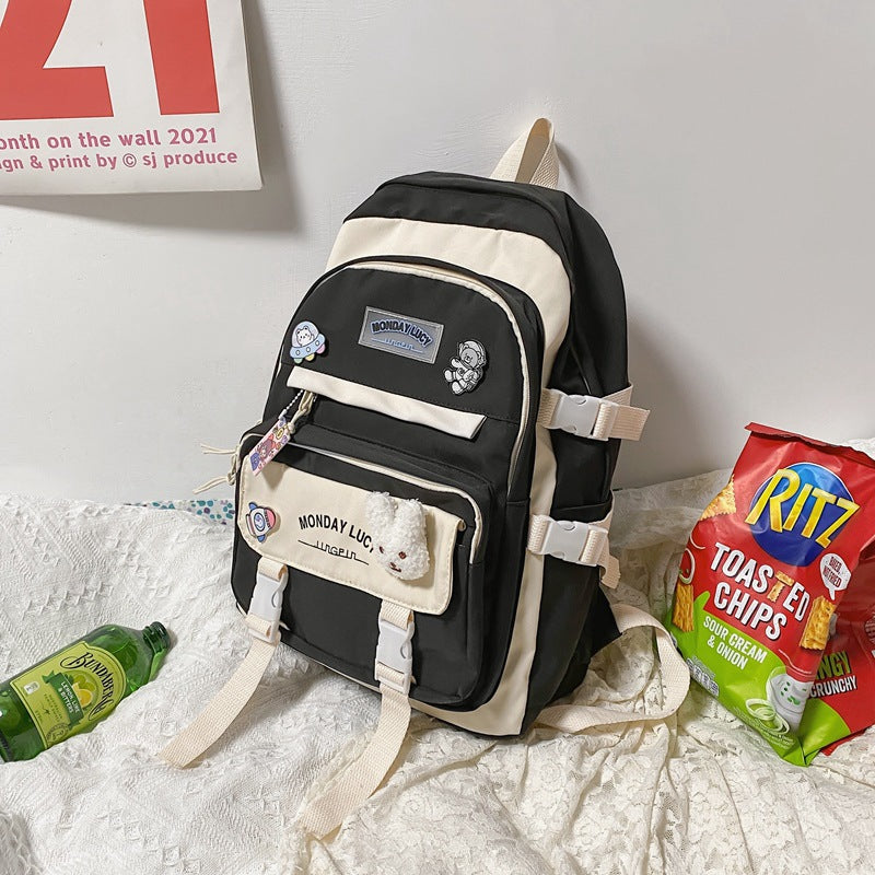 Playful Multi-Pocket Character Backpack Stornfield