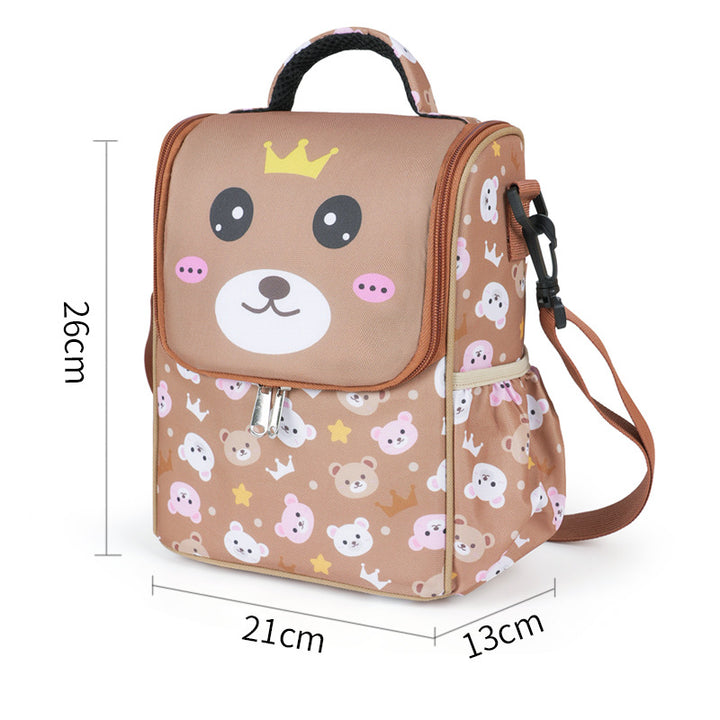 Insulated Panda-Themed Lunch Bag Stornfield