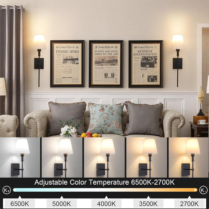 Elegant Adjustable Wall Sconce Light