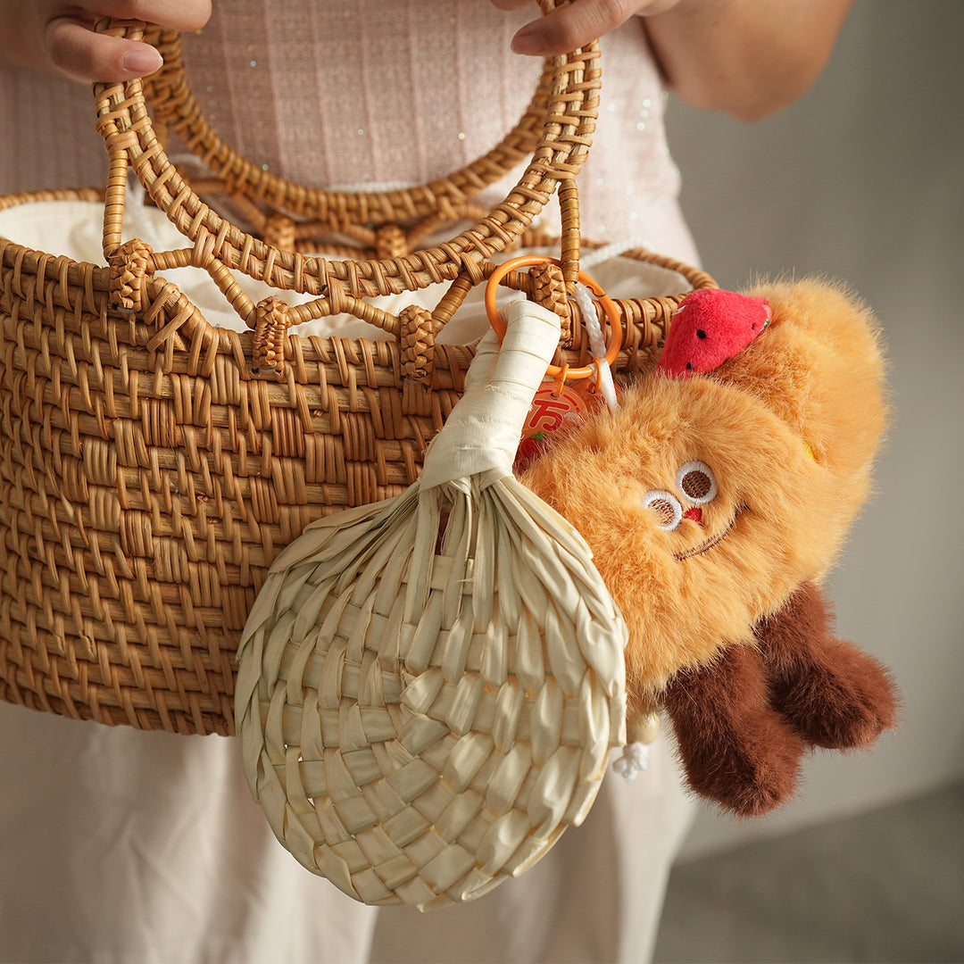 Women handmade fan made of natural material Stornfield