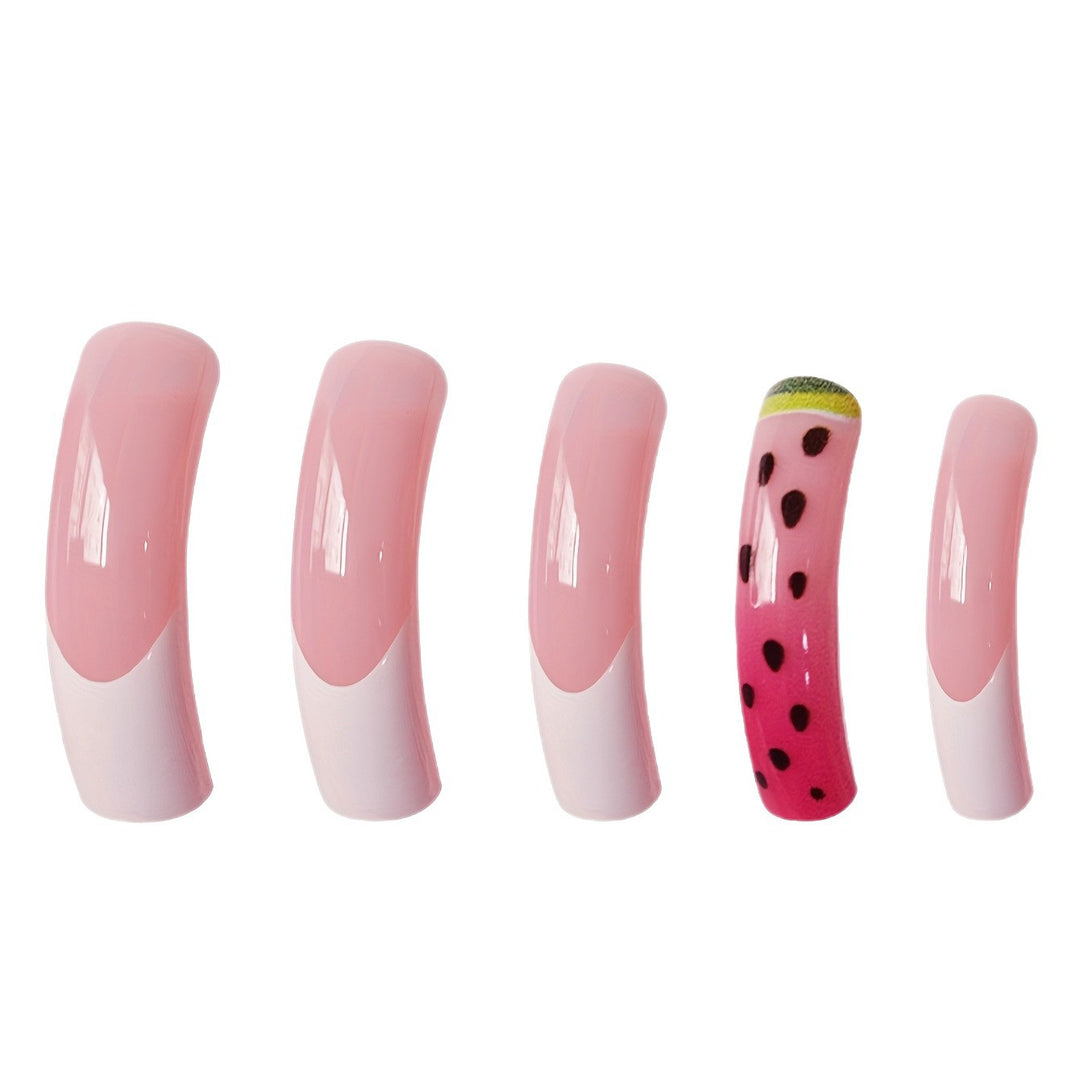 Creative Watermelon-Themed Nail Art Set Stornfield