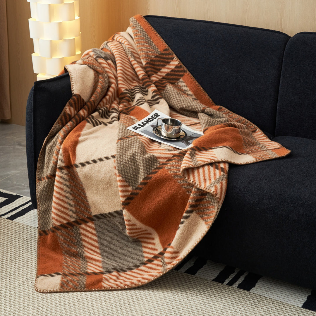 Cozy Decorative Fleece Throw Blanket