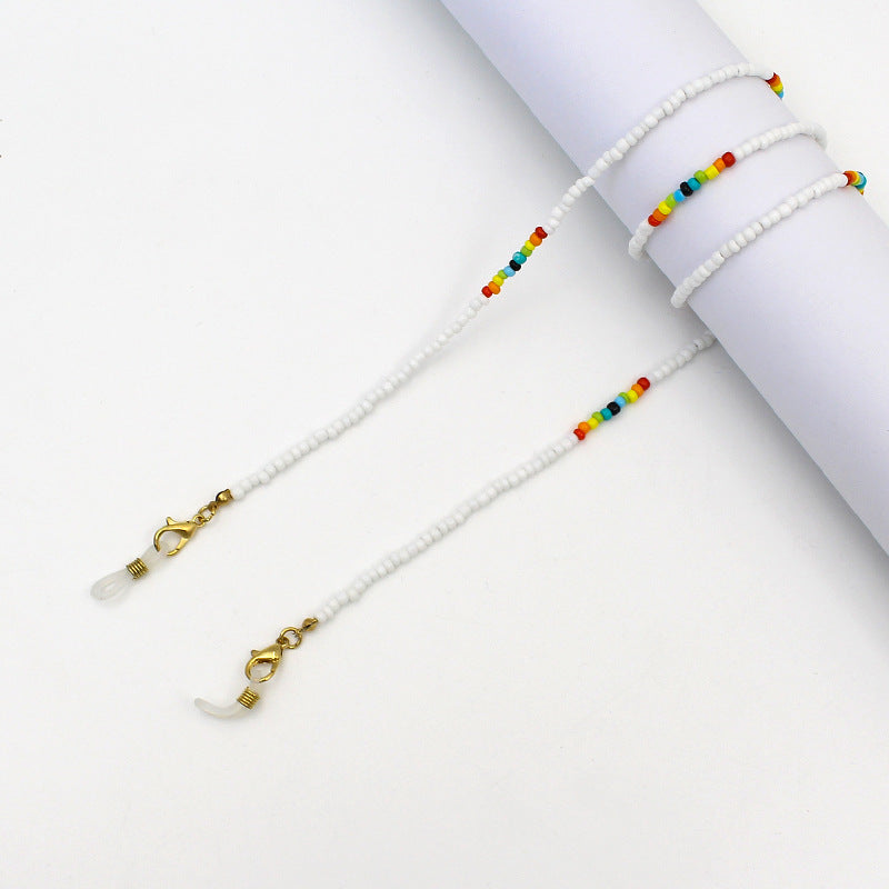 Colorful Beaded Eyewear Holder Chain Stornfield