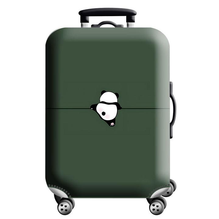 Unisex hard-shell suitcase with modern geometric design Stornfield