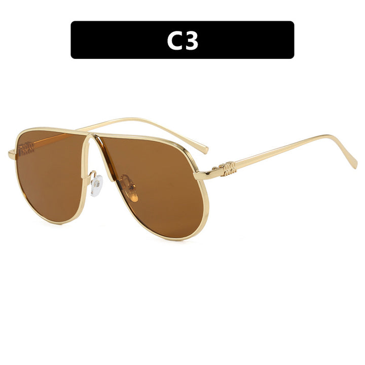 Women's pilot sunglasses with high-quality metal frame and polarized lenses Stornfield