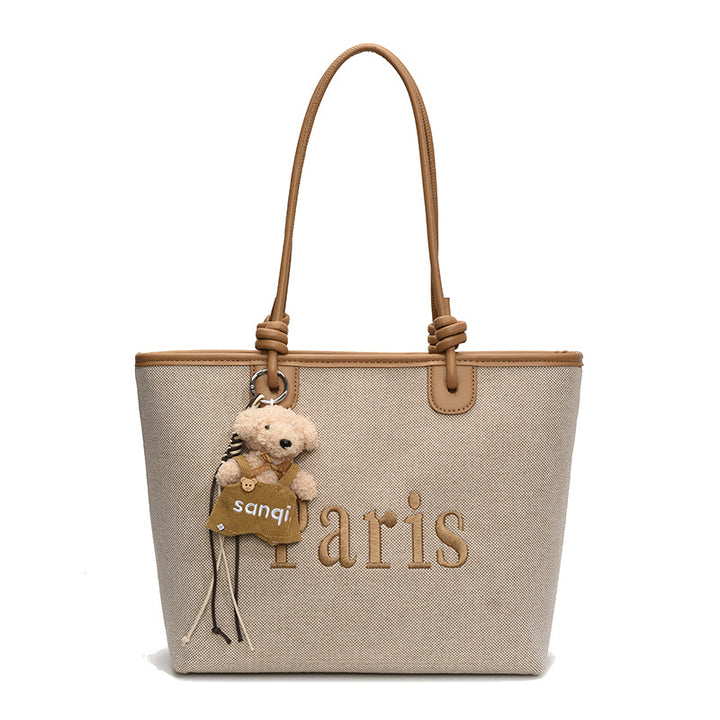 Elegant Paris Themed Tote Bag Stornfield