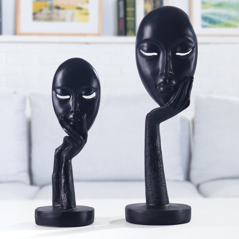Artful decoration in the form of a thoughtful figure Stornfield