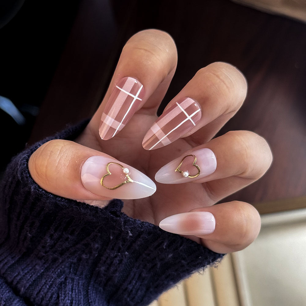 Elegant Press-On Nail Art Collection Stornfield