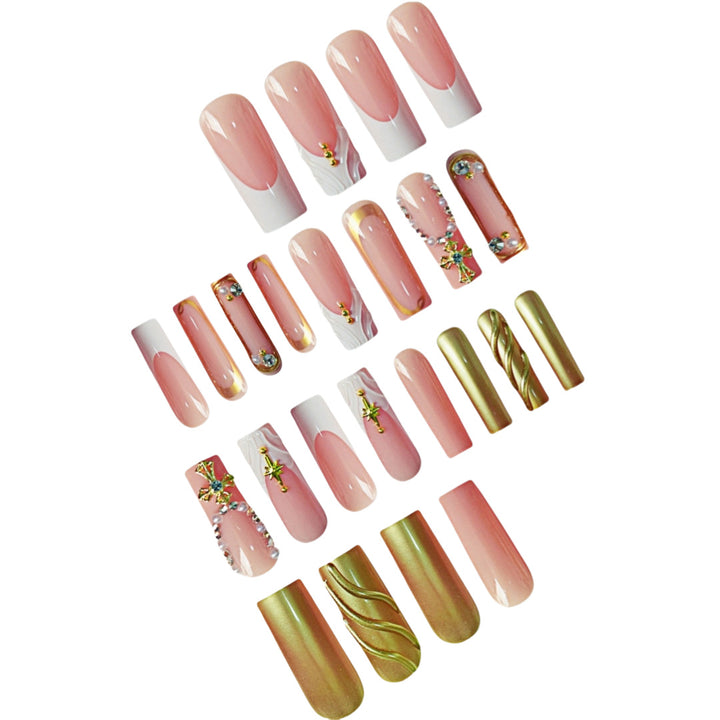 Ornate Press-On Nail Extensions Stornfield