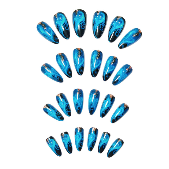 Glittering Nail Art Stornfield
