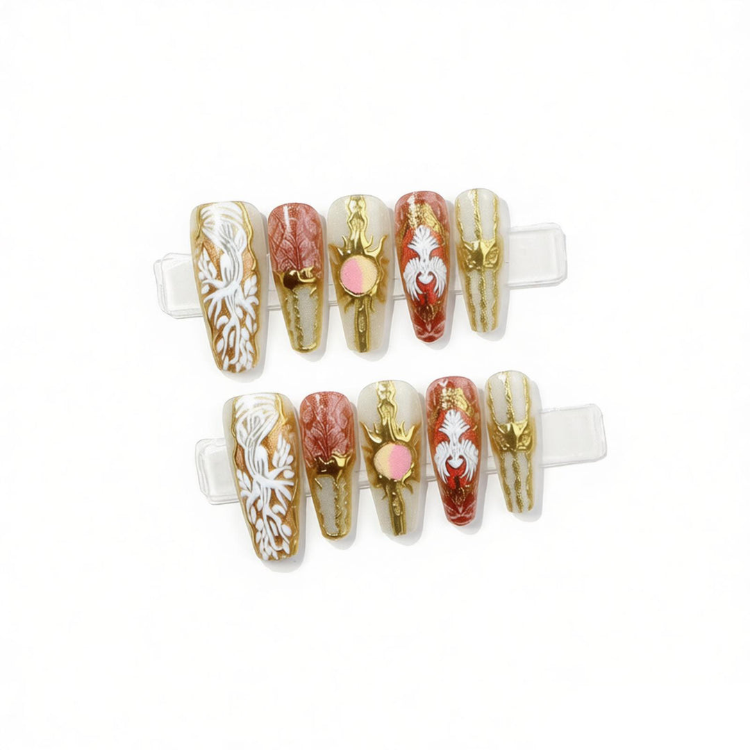 Artistic Press-On Nail Designs Stornfield