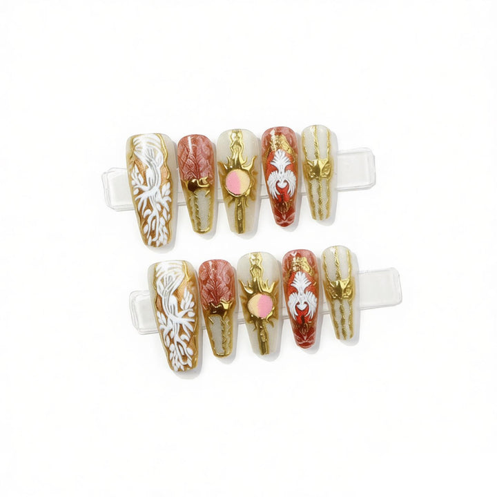 Artistic Press-On Nail Designs Stornfield