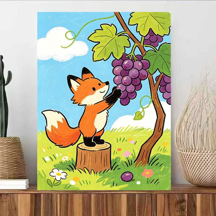 Cute Animal Illustration Wall Art Stornfield