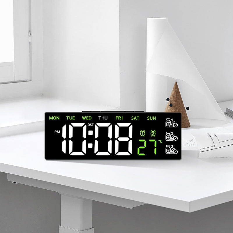 Digital multifunctional alarm clock with weather station and alarm functions Stornfield