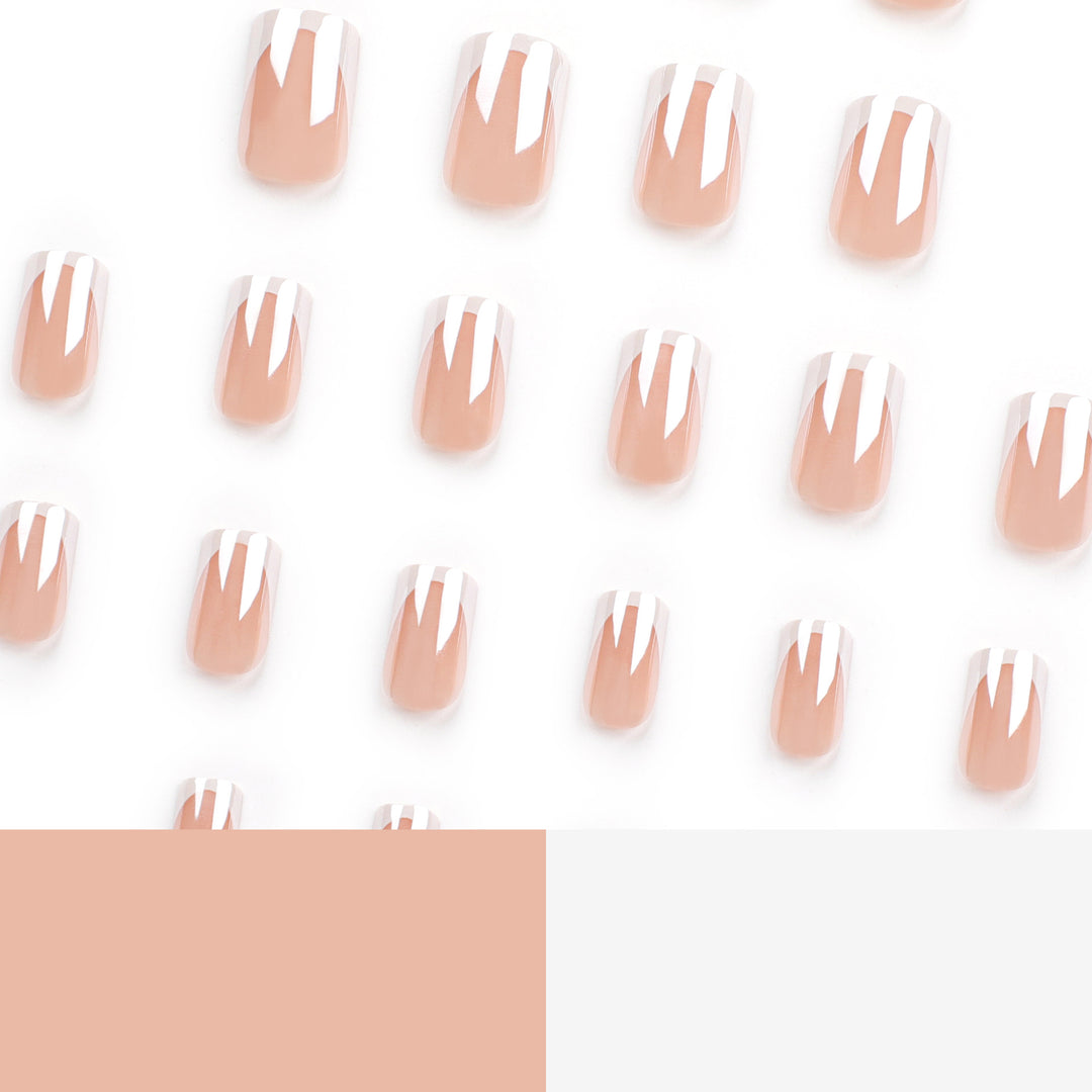 Elegant Nail Art with French Tip Molding Stornfield