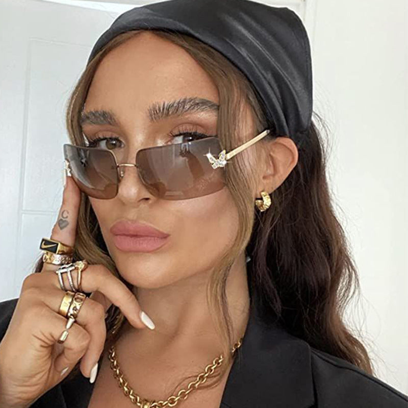 Women's fashion sunglasses with unique frame and luxurious accents Stornfield