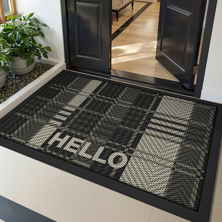 Decorative Door Mat for Home Entryway Use