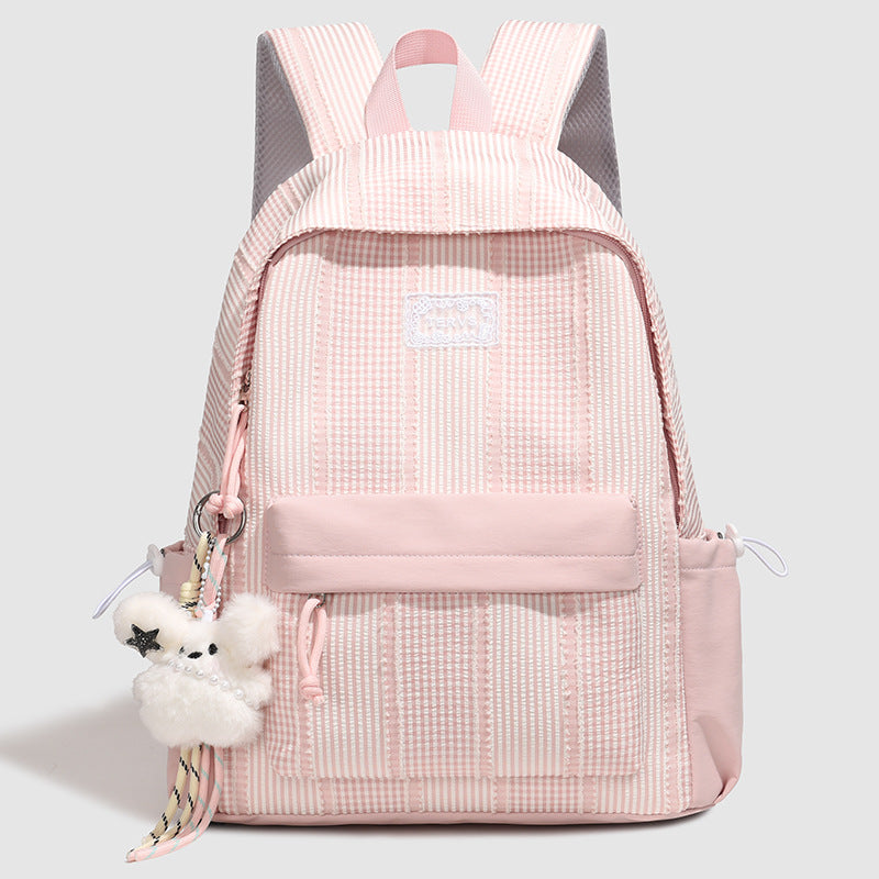 Stylish Striped Design Backpack Stornfield