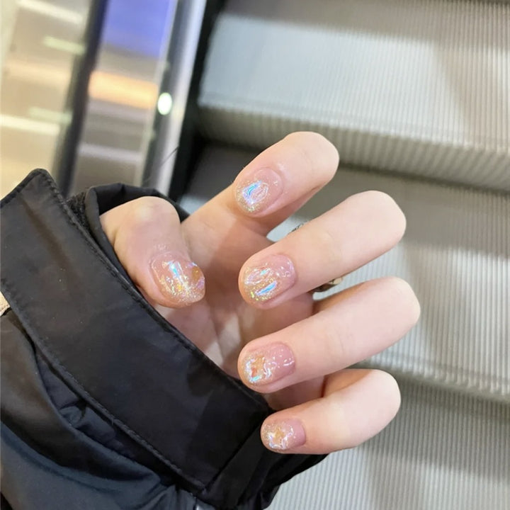 Sparkling Glittery Press-On Nail Set Stornfield