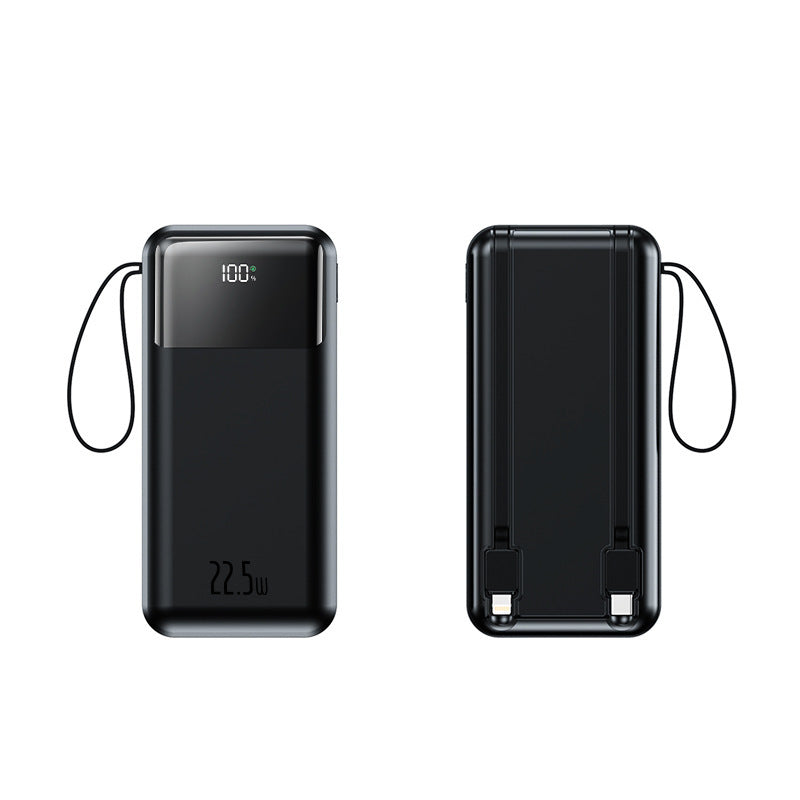 Portable power bank with additional wrist strap and smart LED display Stornfield