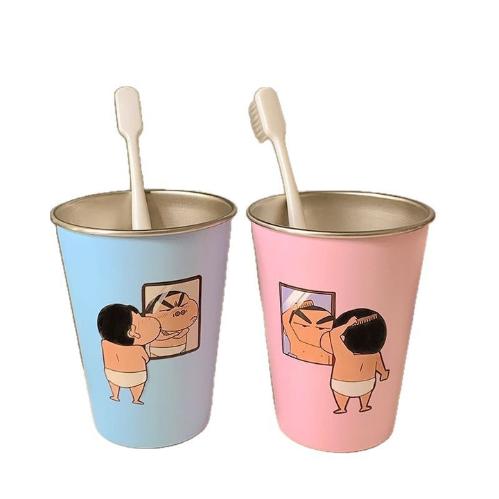 Funny drinking cup with humorous illustration design Stornfield
