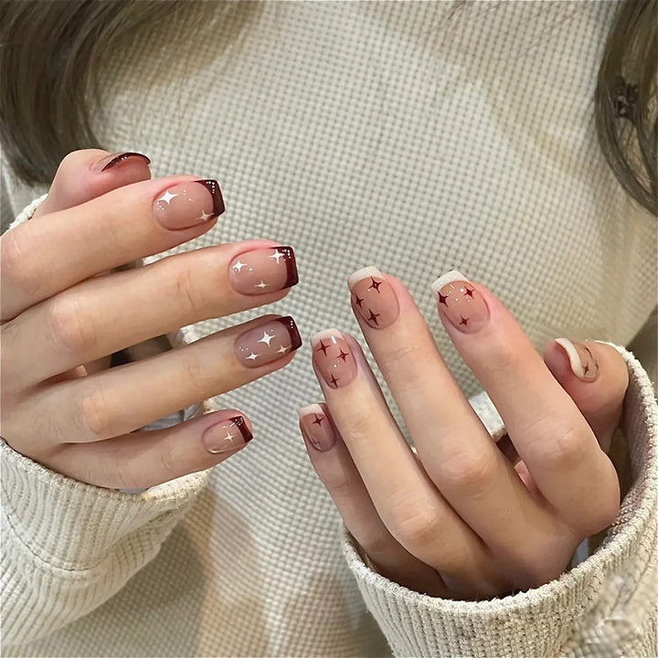 Artfully designed nail extensions Stornfield