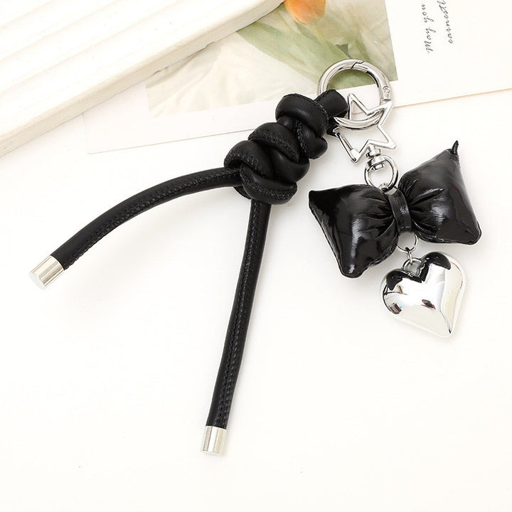 Fashionable Bow and Heart Keychain Stornfield