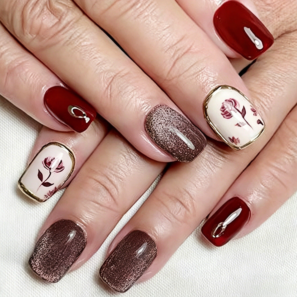 Decorative Floral Nail Art Stornfield