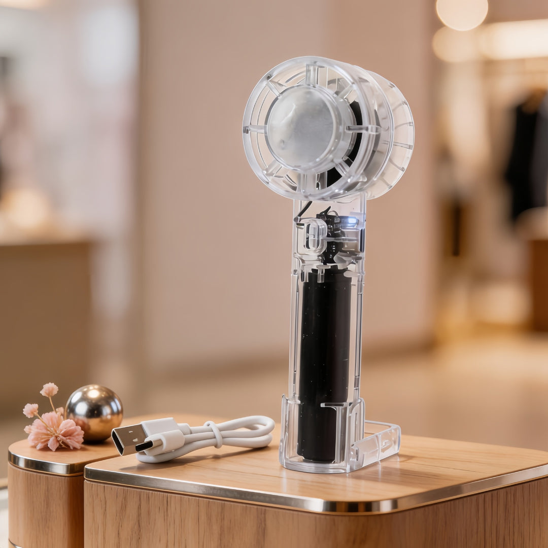 Women portable USB fan with innovative design Stornfield