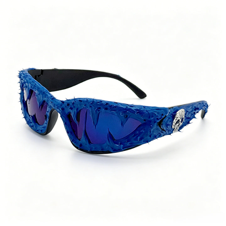 Ladies creative fashion sunglasses with unique spikes and skull design Stornfield