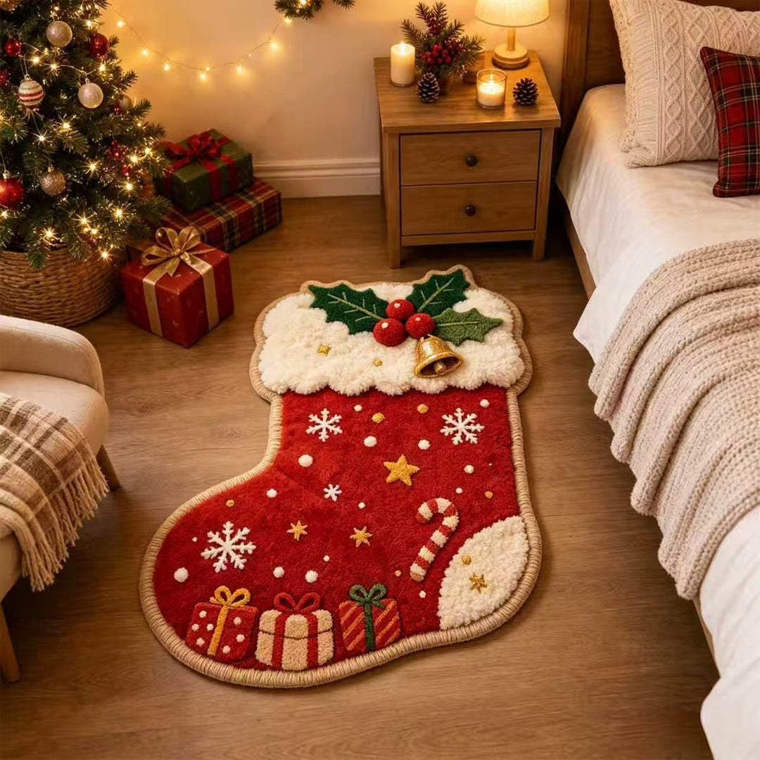Gingerbread-Themed Area Rug