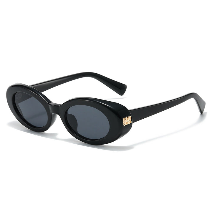 Statement Oval Frame Sunglasses Stornfield