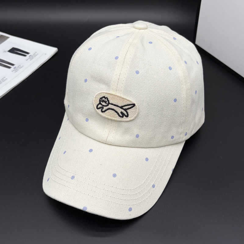 Women's Polka Dot Embroidered Baseball Cap Stornfield