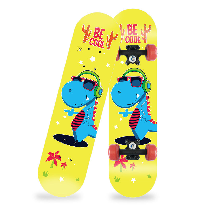 Cartoon-Inspired Mini Skateboard Stornfield