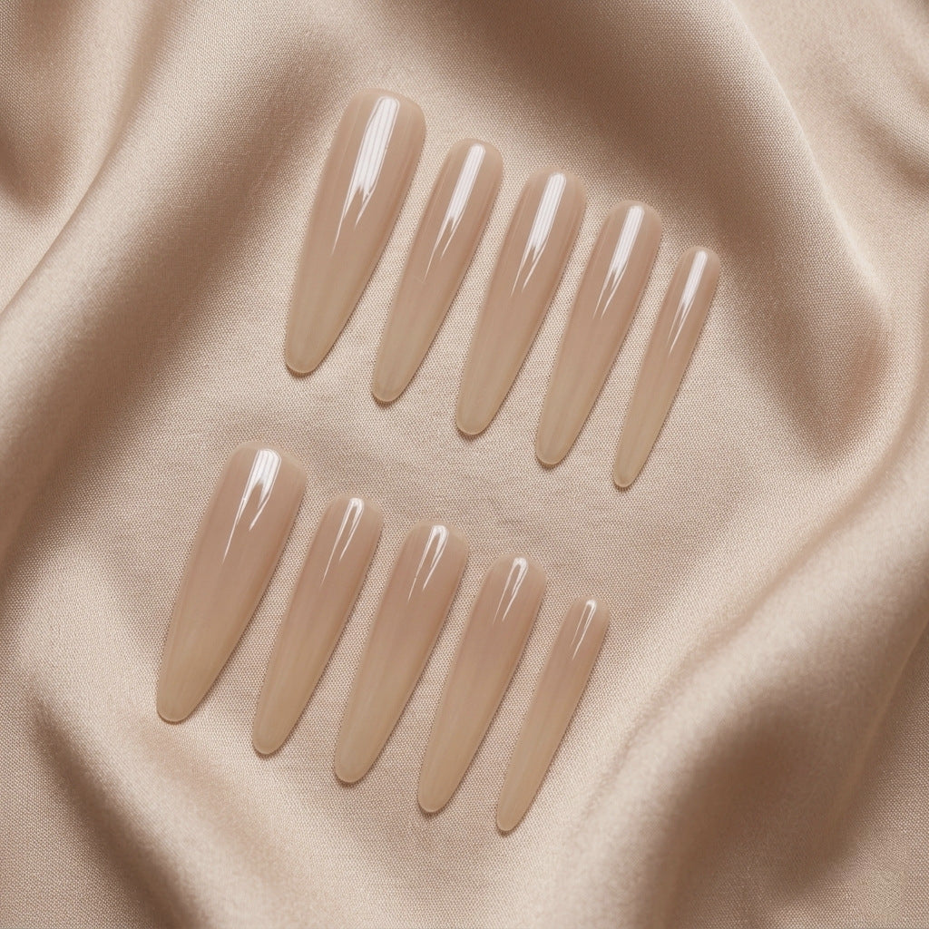 Premium Long-Lasting Almond-Shaped Press-On Nails