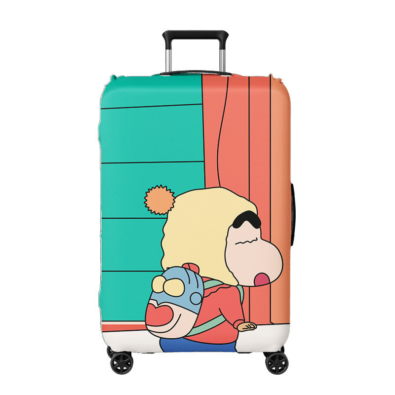 Women's hard shell suitcase with exciting travel motif Stornfield