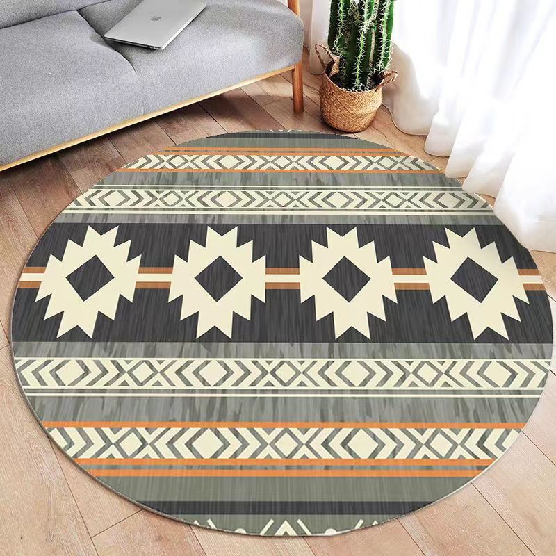 Bohemian Geometric Pattern Area Rug Stornfield