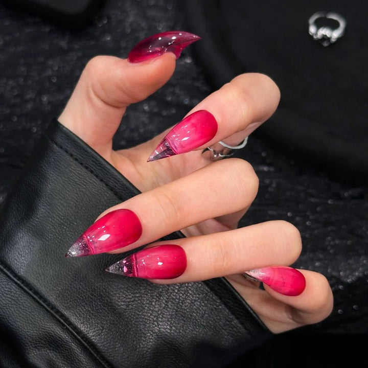 Stiletto Acrylic Press-On Nail Set