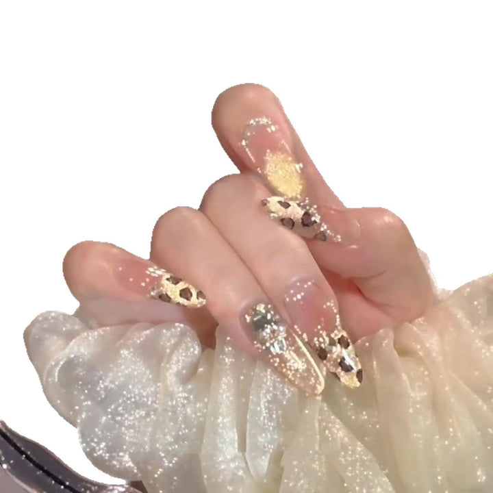Glamorous Animal Print Press-On Nails Stornfield