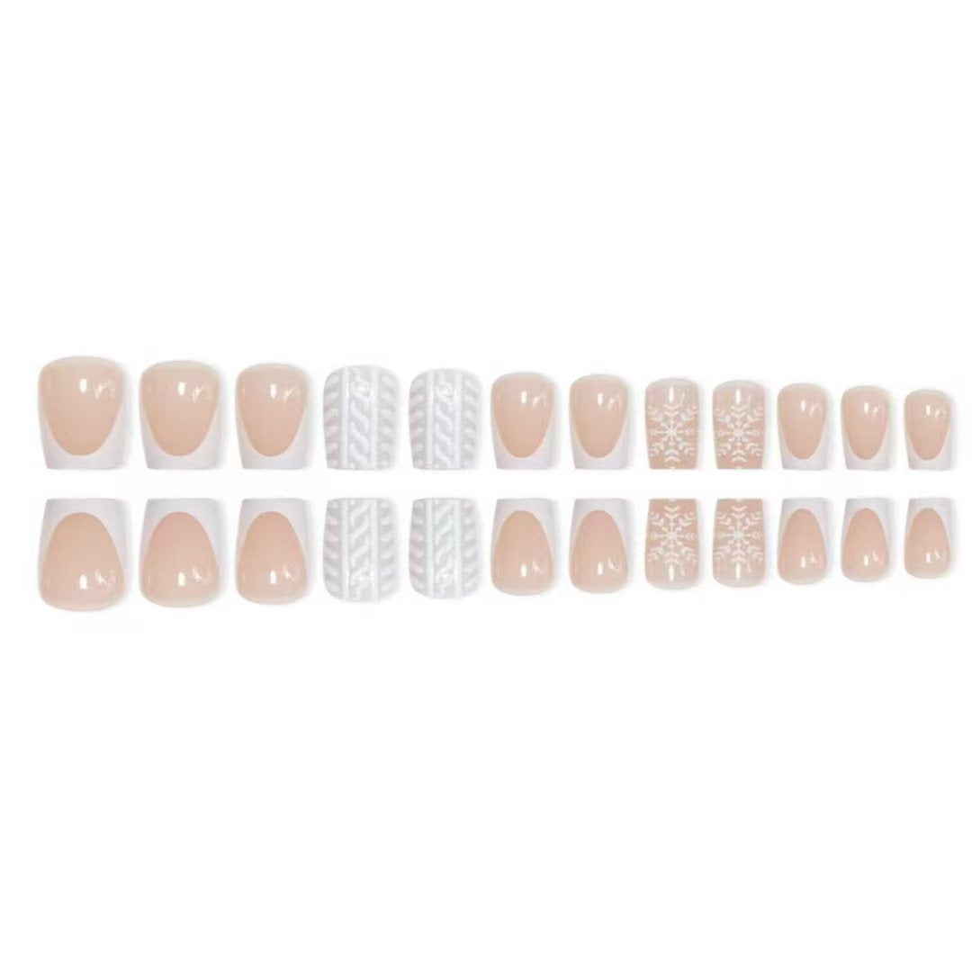 Winter-Themed Nail Art Design Stornfield