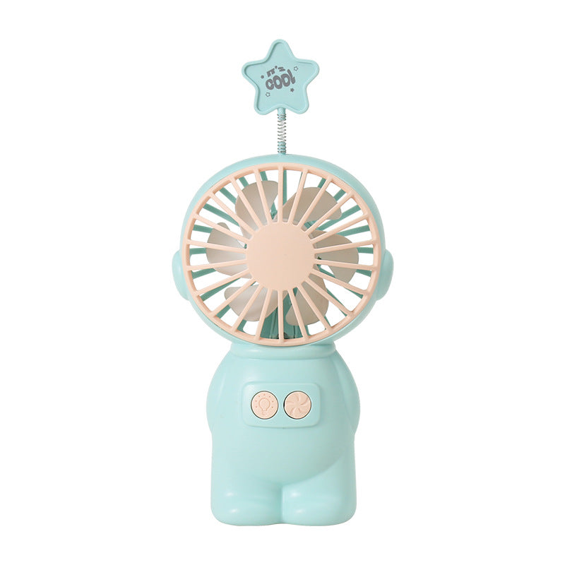 Unisex Portable Mini Fan in Playful Figure Design Stornfield