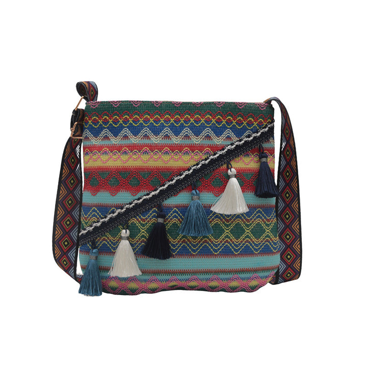 Decorative Embroidered Shoulder Bag
