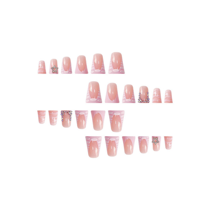 Decorative Studded Nail Art Extensions Stornfield