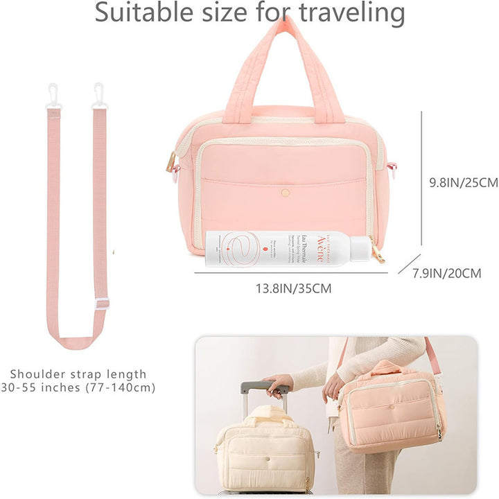 Multifunctional Travel Cosmetic Bag with Additional Pockets Stornfield