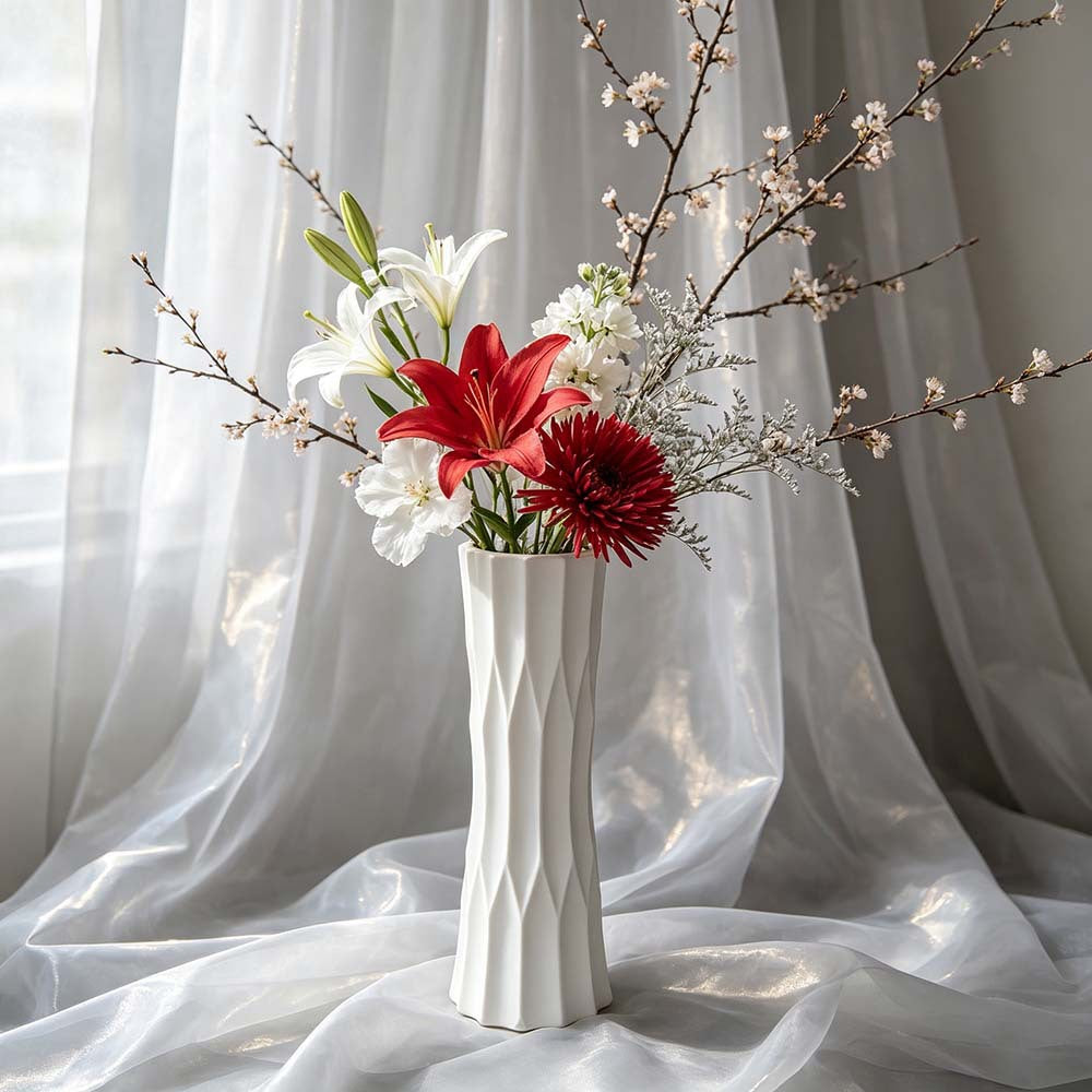 Modern Textured Ceramic Vase Stornfeild