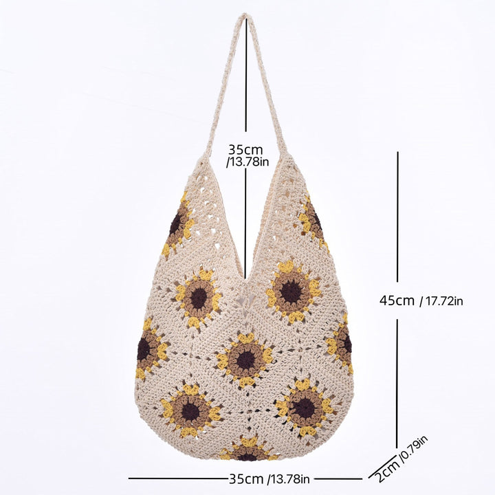 Hand-crocheted summer shopping bag Stornfield